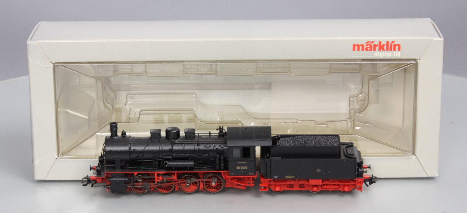 Marklin 37540 HO Scale BR 55 080 Steam and Tender [Digital
