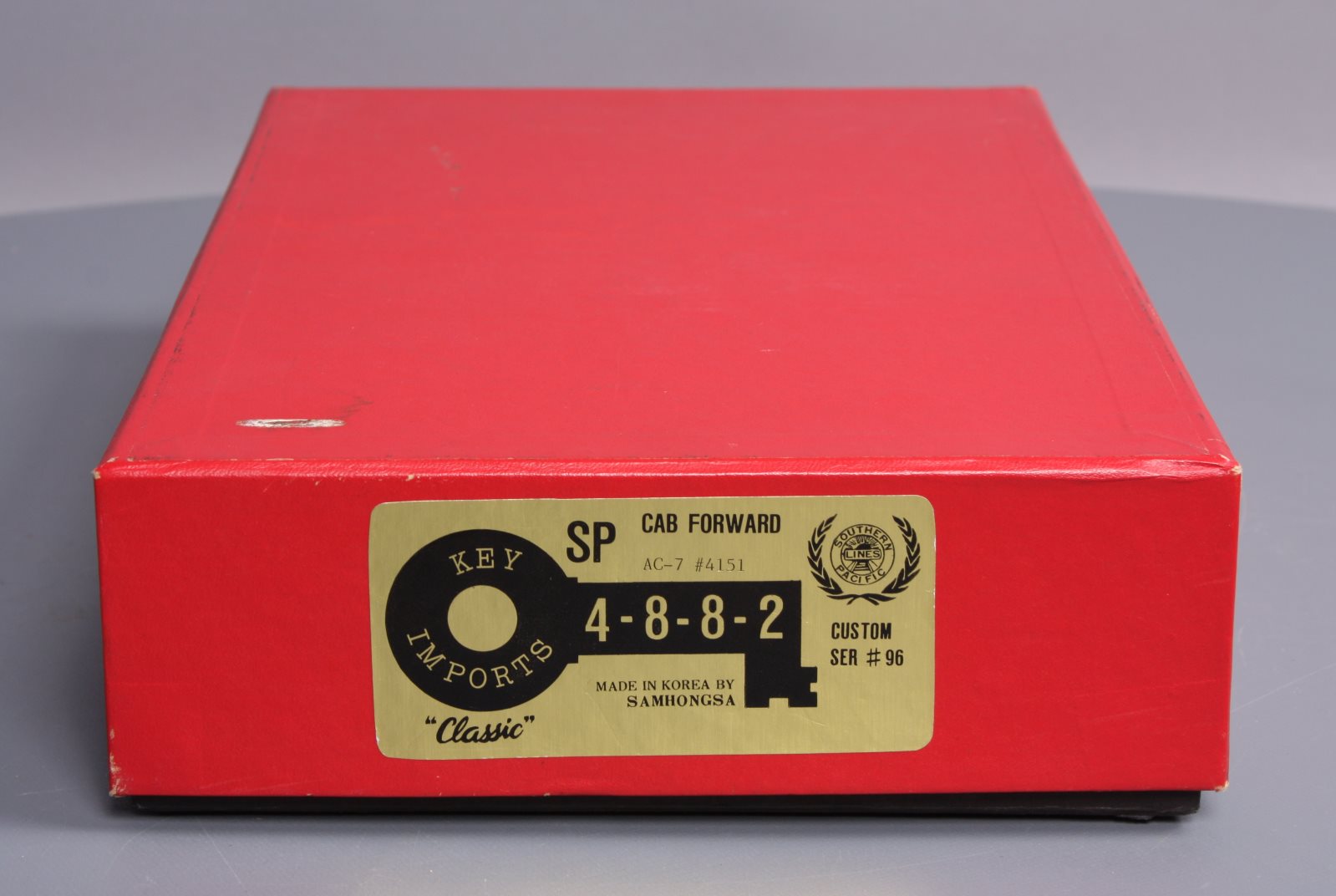 Key Imports HO BRASS SP AC7 Cab Forward 4882 Steam Loco/Tender