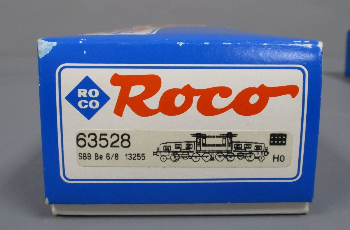 Roco 63528 HO Scale SBB Crocodile be 6/8 Electric 13254 LN