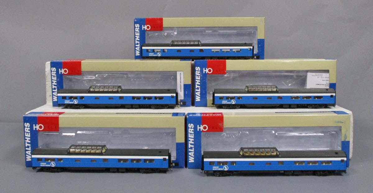 Walthers 9329091 HO Scale Great Northern Passenger Cars (5) LN/Box
