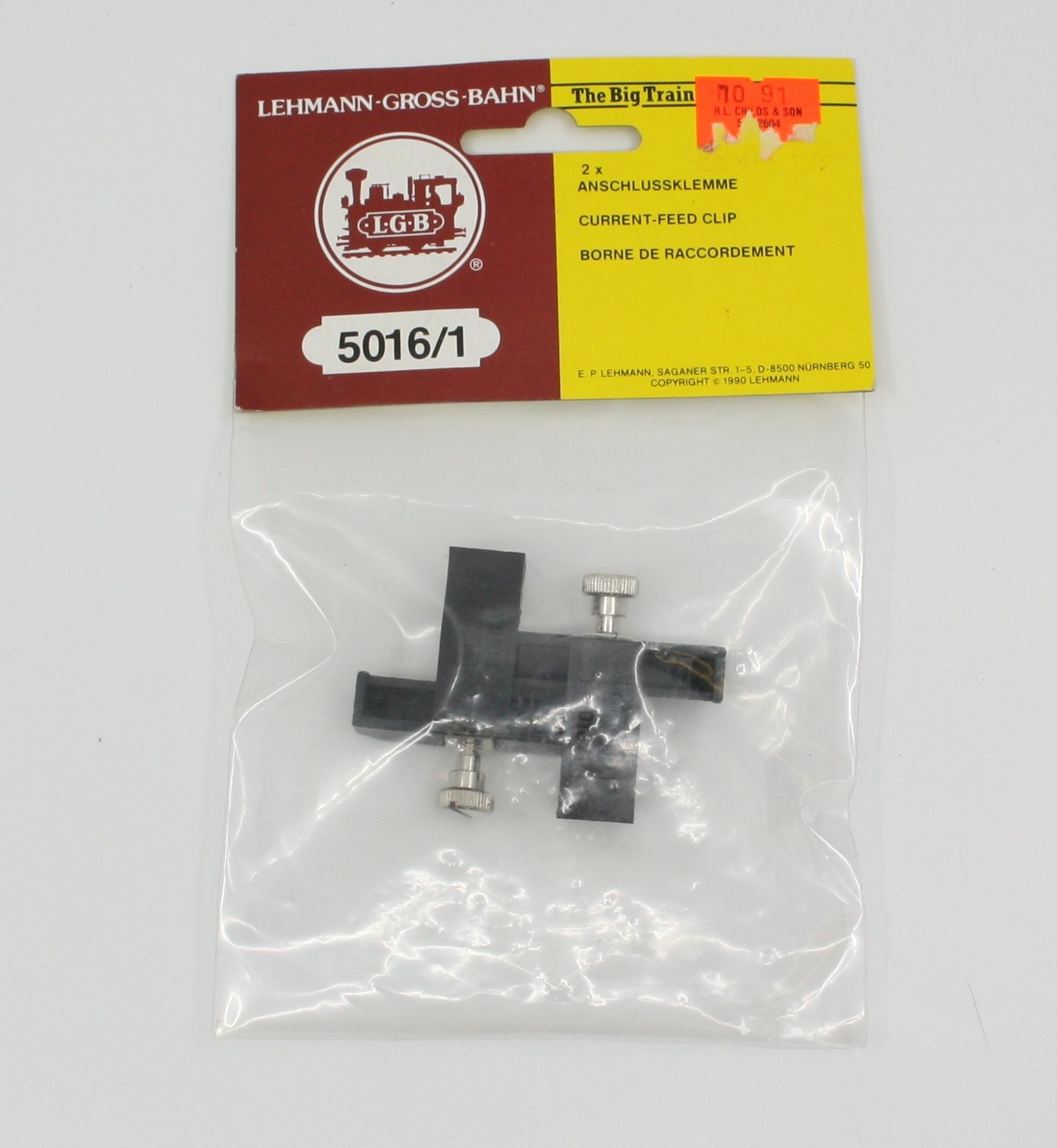LGB 5016/1 Track Power Clips without Wire (Pack of 2) eBay