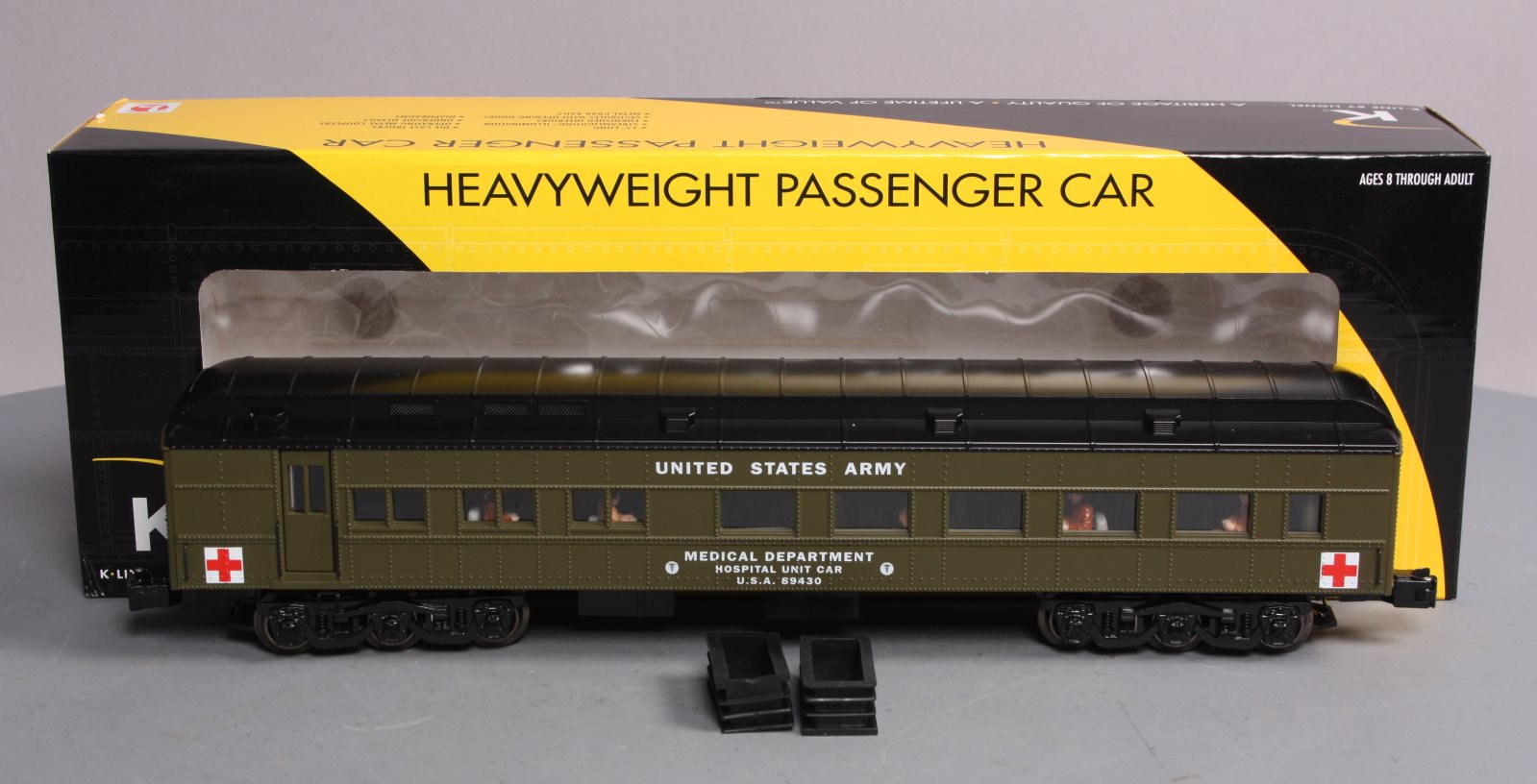 Lionel 621227 O Gauge US Army Hospital Passenger Car LN/Box eBay
