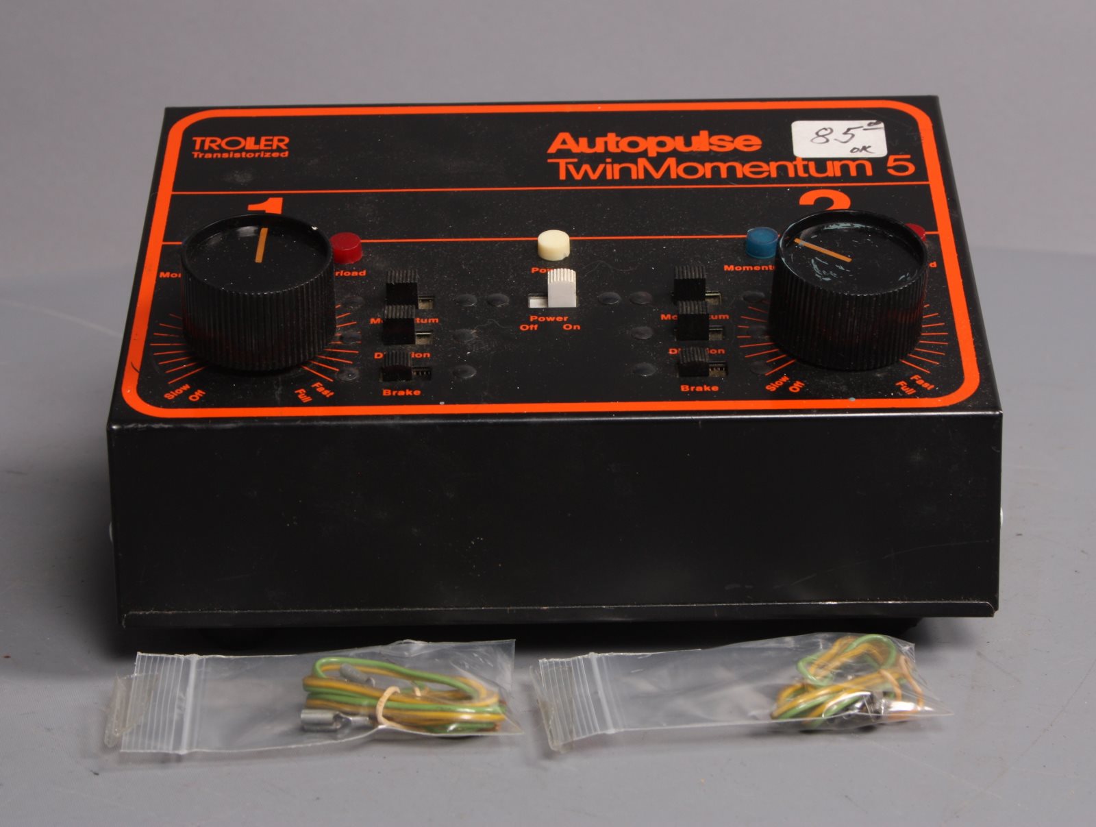 Troller 8000 Autopulse Twin Momentum 5 Transistorized Model Railroad