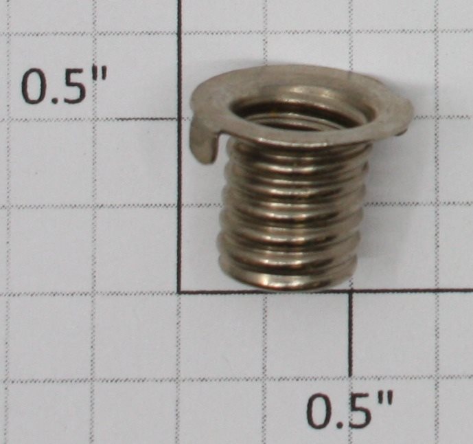 Lionel 217-35 Nickel Firebox Screw Base Light Socket Assembly (Repro-Nickel)