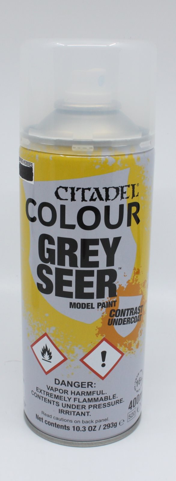 Citadel 6234 Games Grey Sheer Model Paint Contrast Undercoat