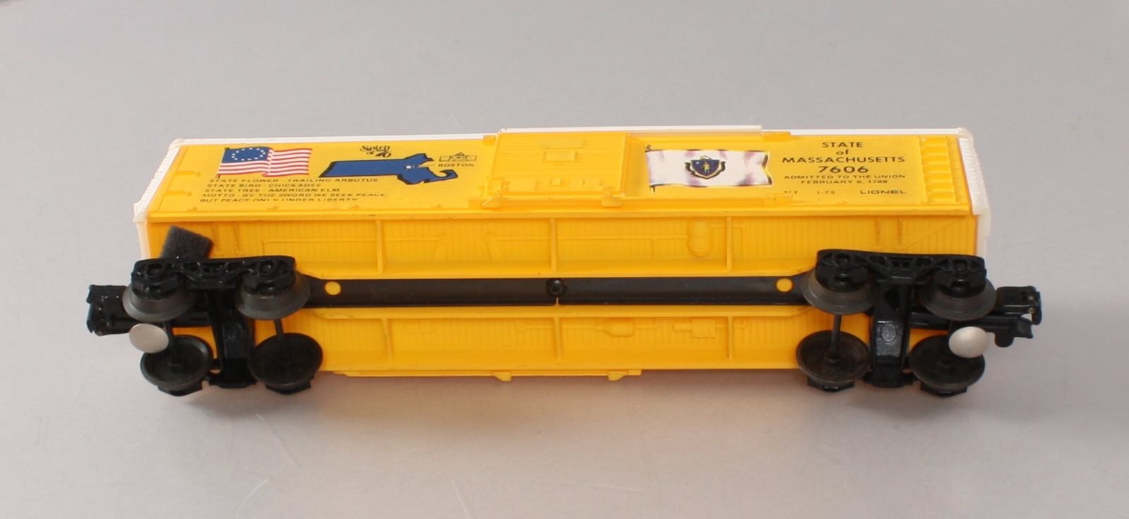 Lionel 6 7606 State Of Massachusetts Boxcar EX 23922676061 EBay lionel-6-7606-state-of-massachusetts-boxcar-ex-23922676061-ebay
