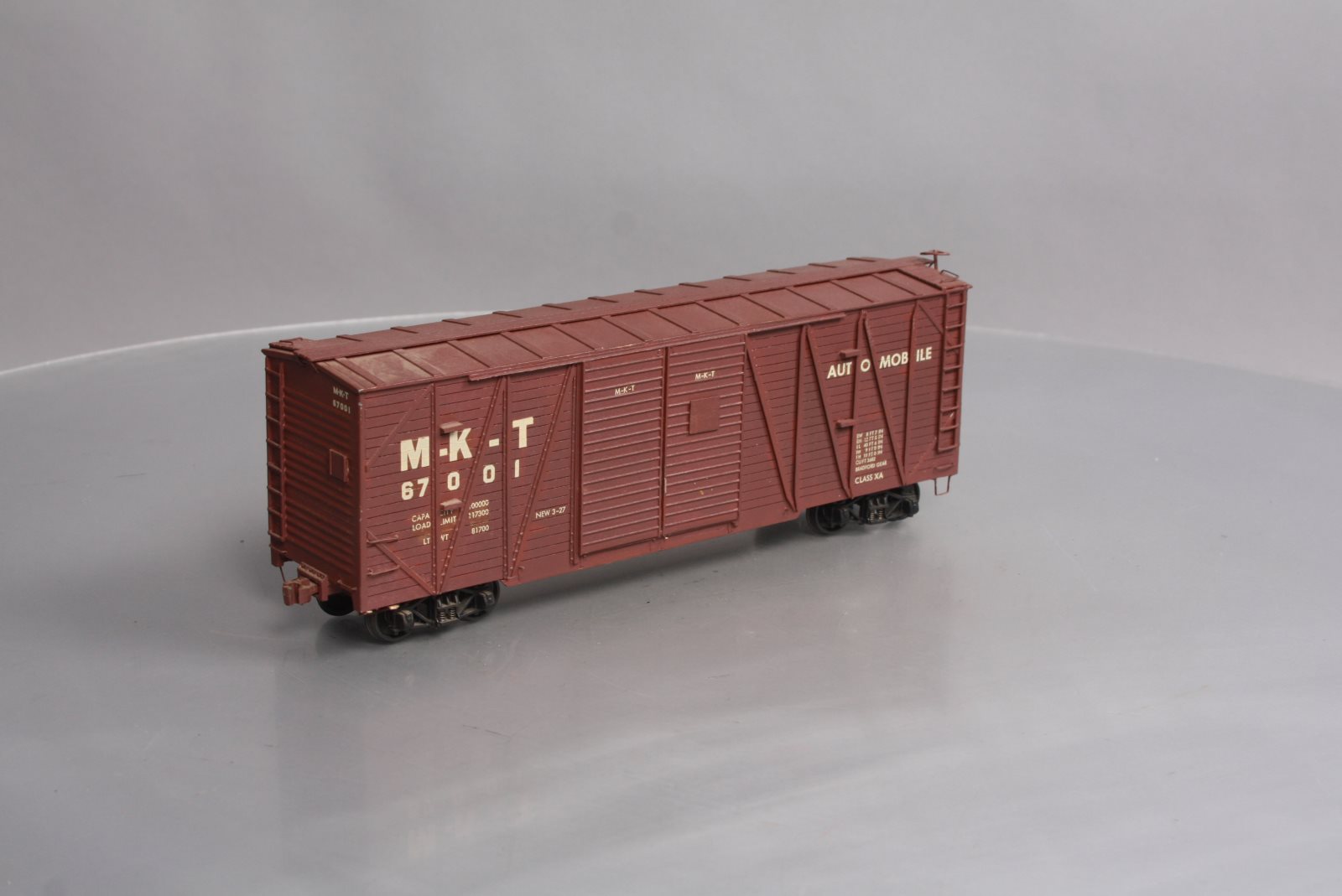 Custom O Scale MKT Auto Mobile Boxcar (2Rail) eBay