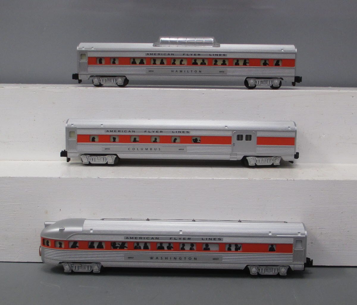 American Flyer 649605 S New Haven Passenger Set (Set of 3) EX/Box