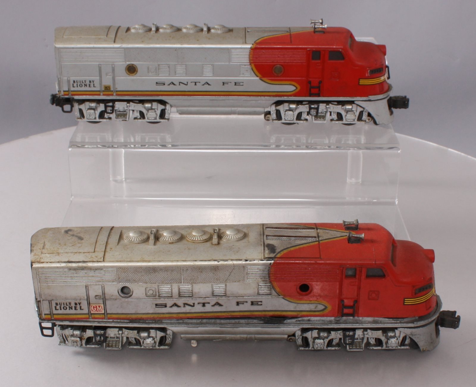 Lionel 2343 Vintage O Santa Fe F3 AA Diesel Set eBay