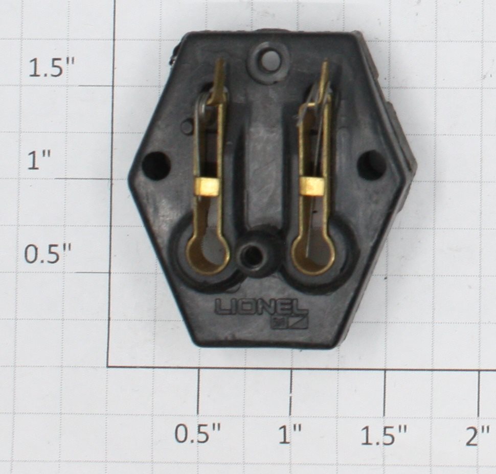 Lionel 8010-139 Black Brush Adjustable Plate (Housing Only) (Repro-Housing Only)