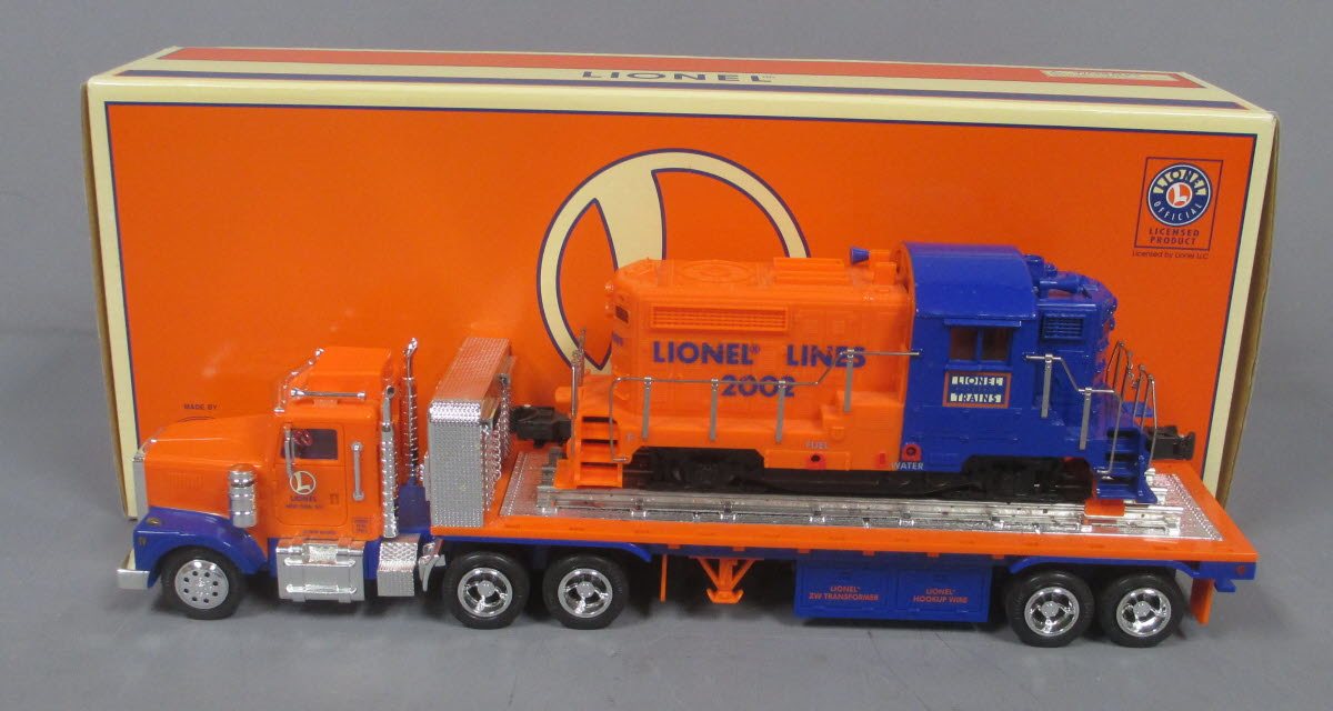 Lionel TMT18416 Flatbed Toy Truck w/ NonPowered Diesel LN/Box eBay