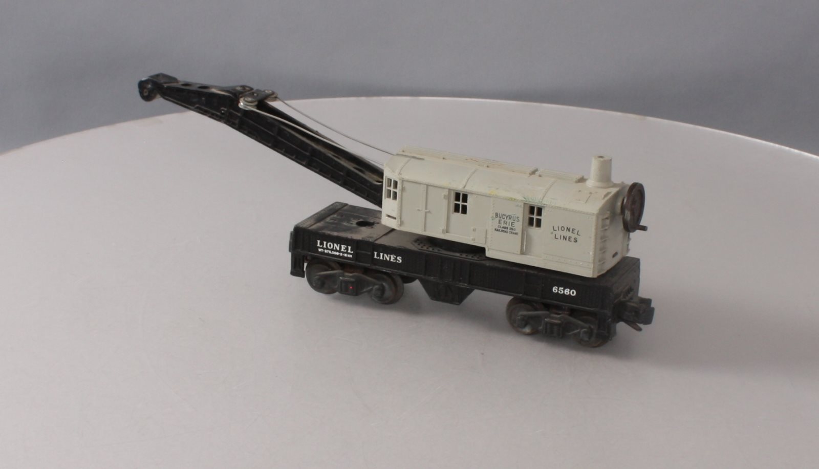 Lionel 6560 Vintage O LL Bucyrus Erie Crane Car eBay