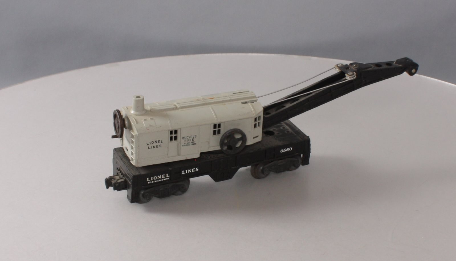 Lionel 6560 Vintage O LL Bucyrus Erie Crane Car eBay