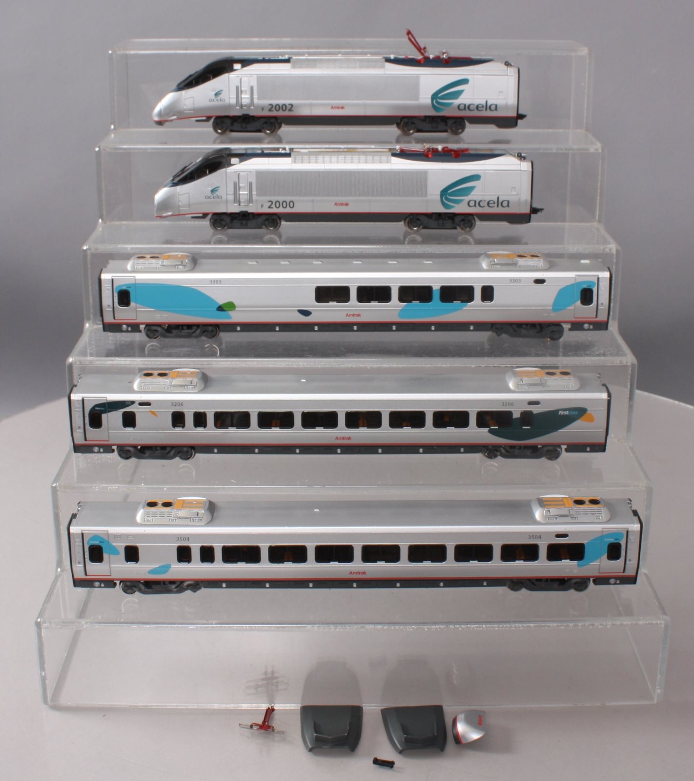 Bachmann 01204 HO Amtrak Acela Express Electric Passenger Set