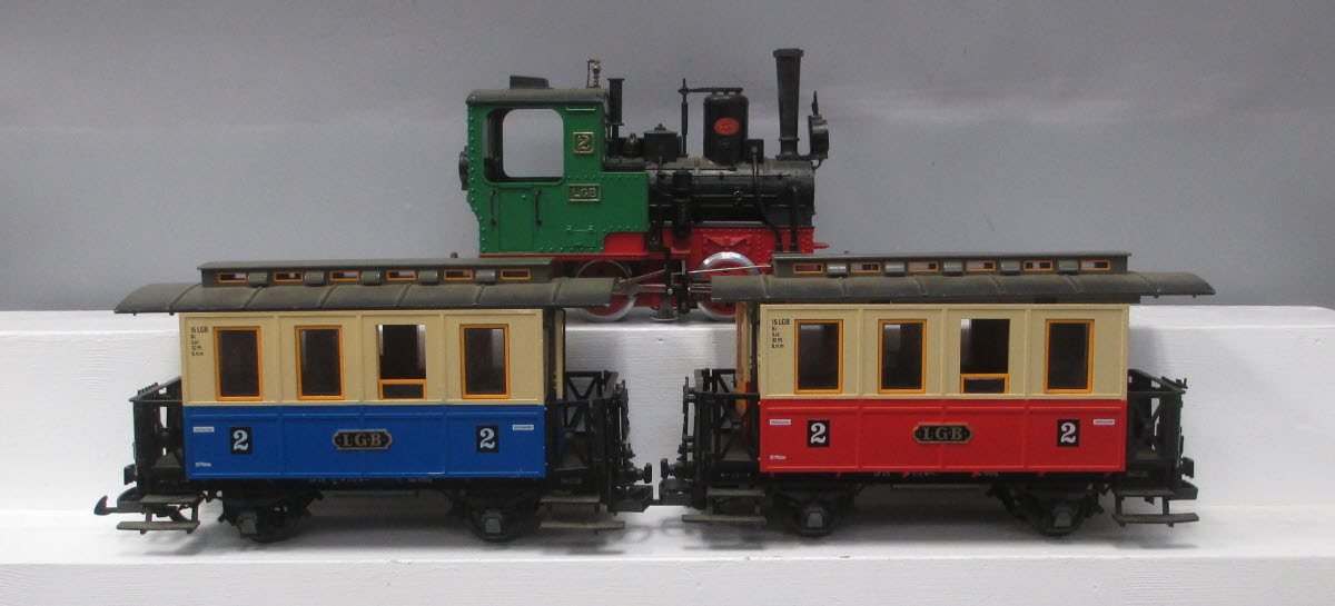 LGB 20301 G Gauge Steam Passenger Train Set 4011525203018 eBay