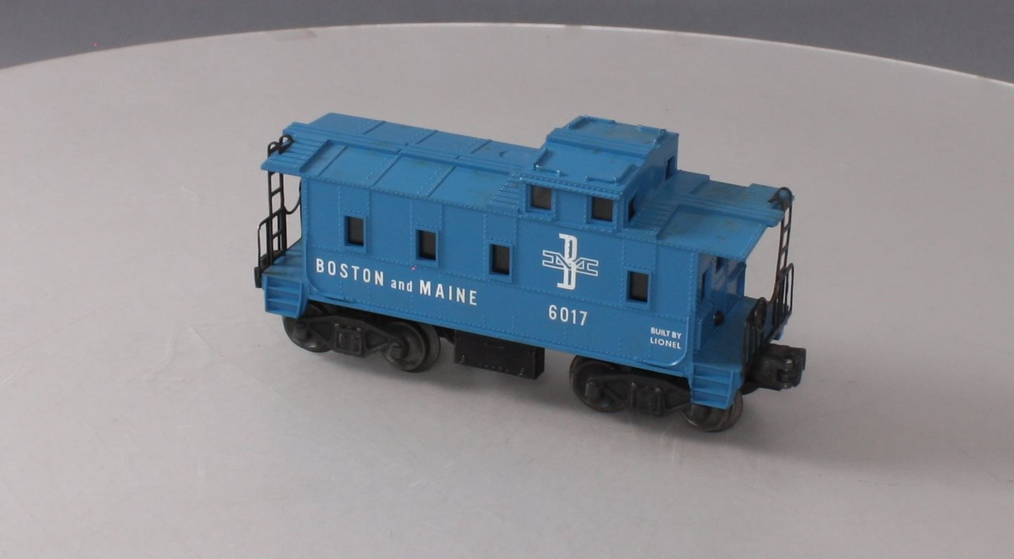 Lionel 6017100 Vintage O Boston & Maine Caboose Light Blue eBay