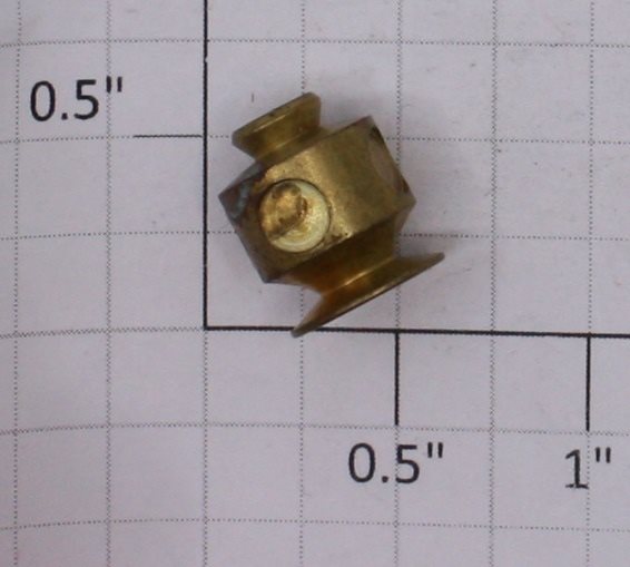 Lionel 390-80 Brass Pilot Lantern Fits 9E, 390, 390E (Repro-Brass )