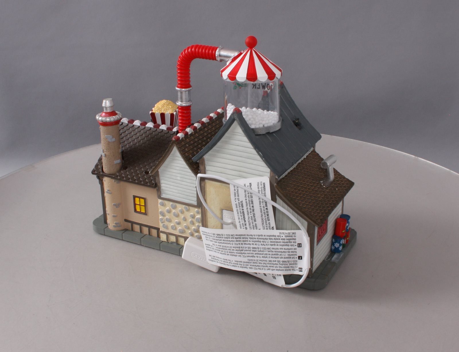 Lemax 75188 Bell's Gourmet Popcorn Factory EX/Box eBay