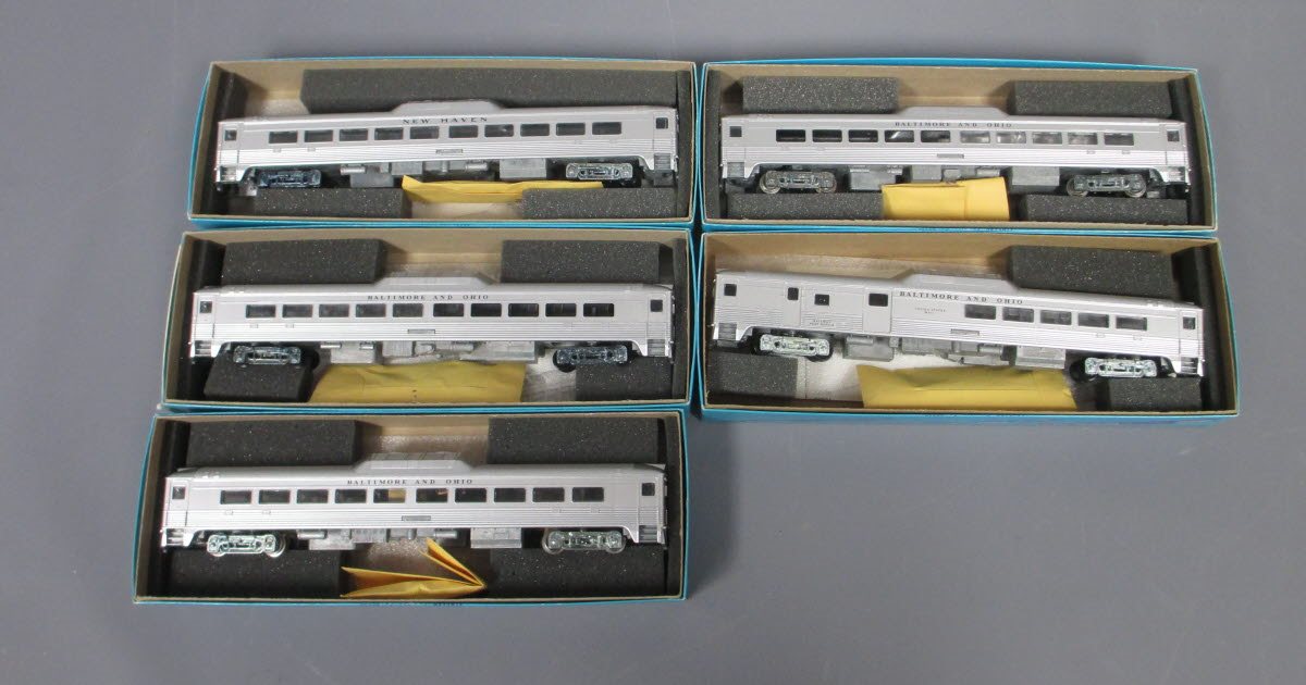 Athearn HO Assorted Passenger Car Kits [5]/Box eBay