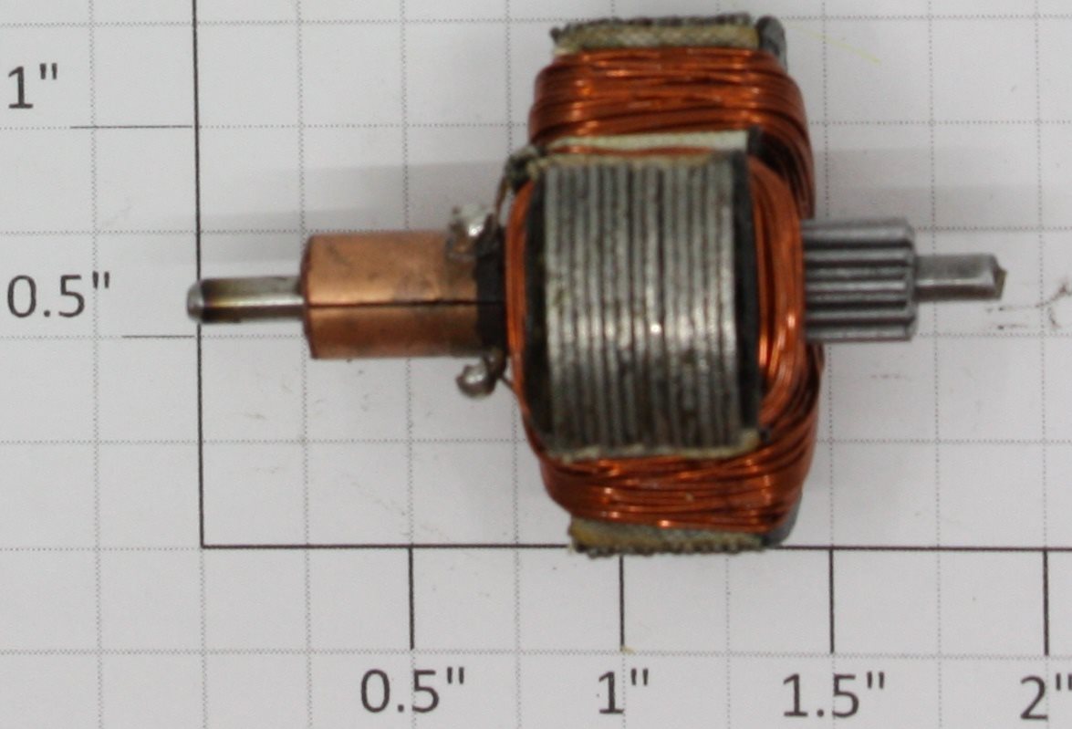 Lionel 2-61 Bild-A-Loco Motor Armature w/ Pinion