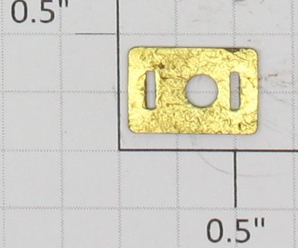 Lionel 9T-20 Std Gauge Repro Journal Box Back Plate for 6 Wheel Trucks (Repro- Box)