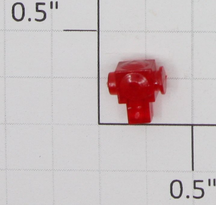Lionel 249E-1 Light Red Side Marker Lens - Fits 238E, 289, 1668,1689 (Repro-Light Red)