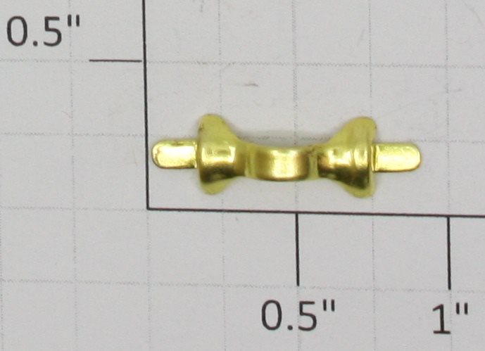 Lionel 380-7 Brass O Prewar & Standard Gauge Handrail Stanchion (Repro-Brass)