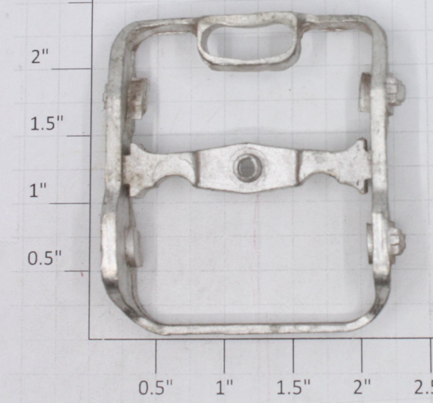 Lionel 8053-44 Trailing Truck Frame Diecast Stainless Steel Same as 726-43 (Reproduction)
