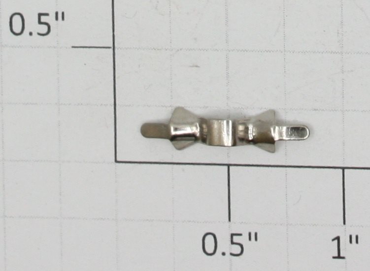 Lionel 380-7 Nickel Prewar O & Standard Gauge Handrail Stanchion (Repro-Nickel)