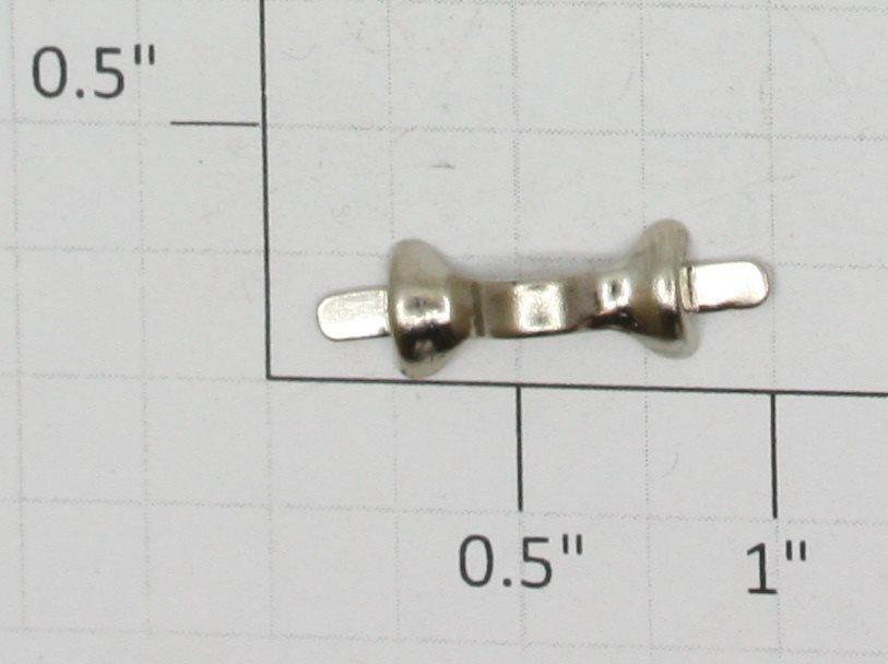 Lionel 400E-36 Nickel Handrail Stanchion (Repro-Nickel)