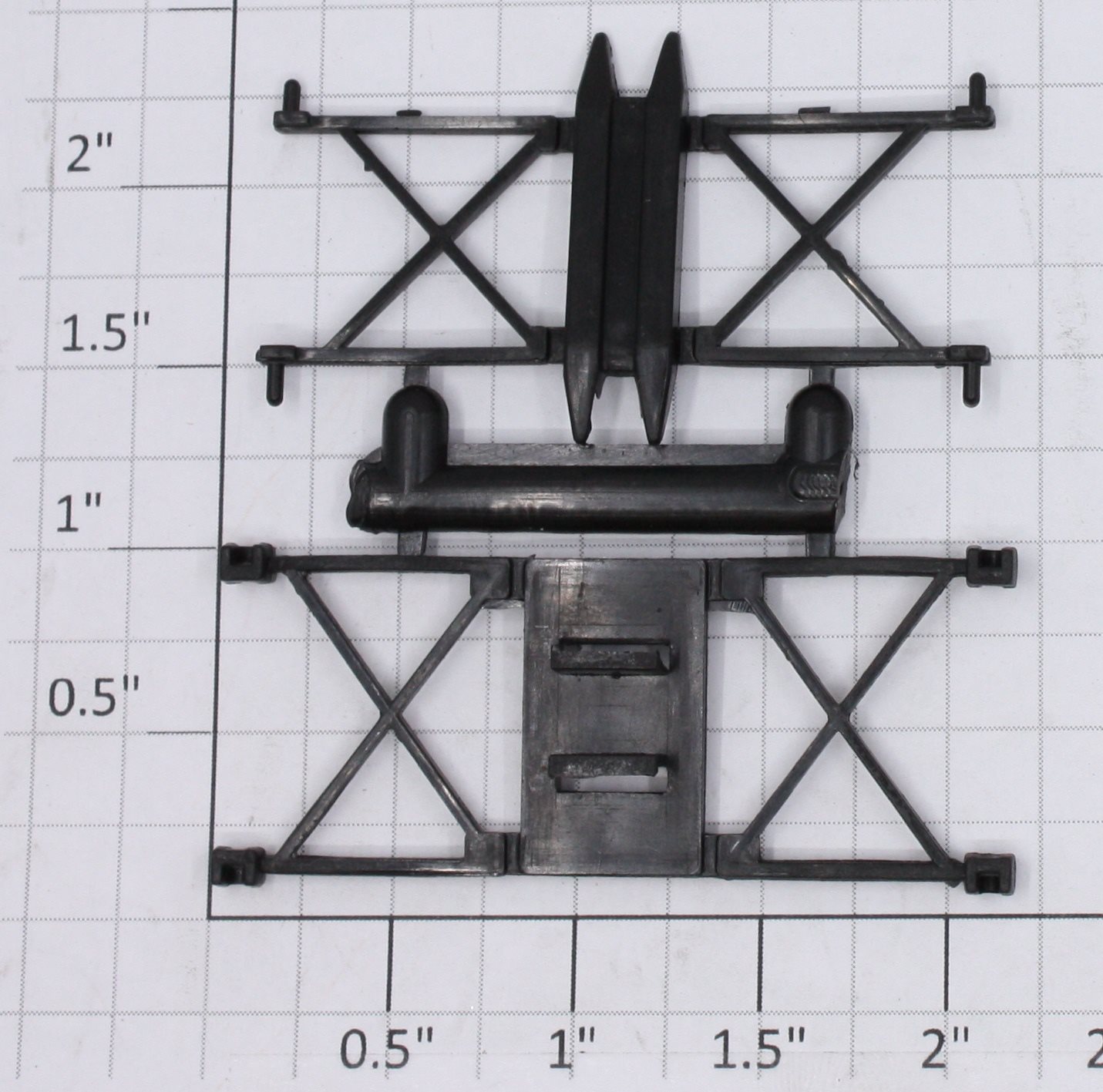 Lionel 520-12 Small Plastic Pantograph Kit (Base and Top Only) (Repro-Kit)