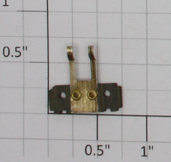 Lionel 100-46 E-Unit Single 2-Finger Contact without Wire (Repro-No Wire)