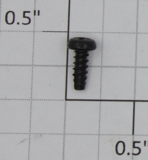 Lionel 8205-T50 #4 x 5/16" Black Phillips Pan Head Self Tapping Screw (New)