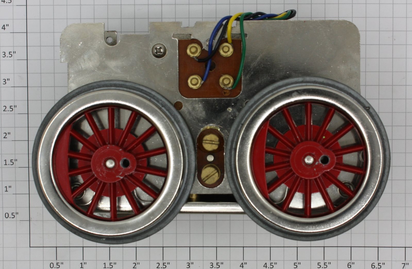 Lionel 400E-50 Standard Gauge Bild-A-Loco Motor Block with E-Unit (Repro-E-Unit)