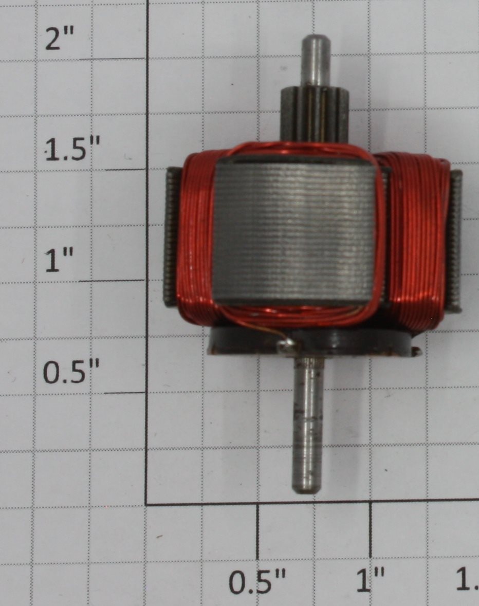 Lionel 400E-121 Armature with Flat Commutator-Fits 385E, 392E, 400E, 1835E (Reproduction)