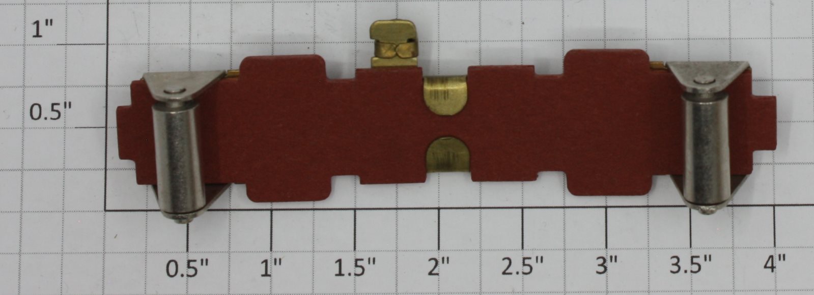 Lionel 390-39 Red Fiber and Collector Assembly (Red-Repro)