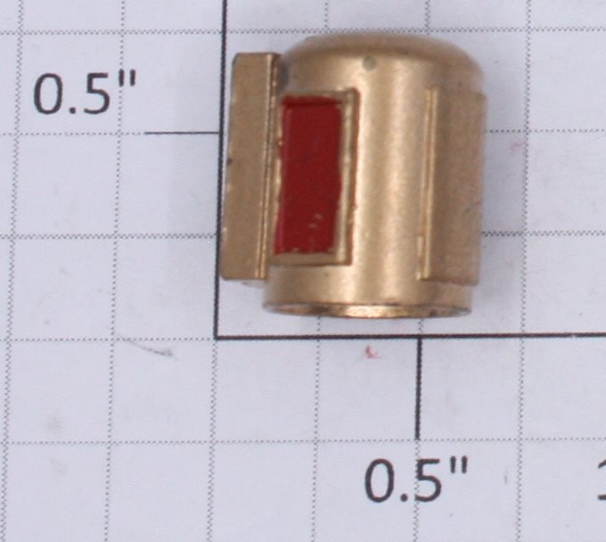 Lionel 390-71 Brass Painted Diecast Headlight with End Hole (Repro-Brass/Hole)