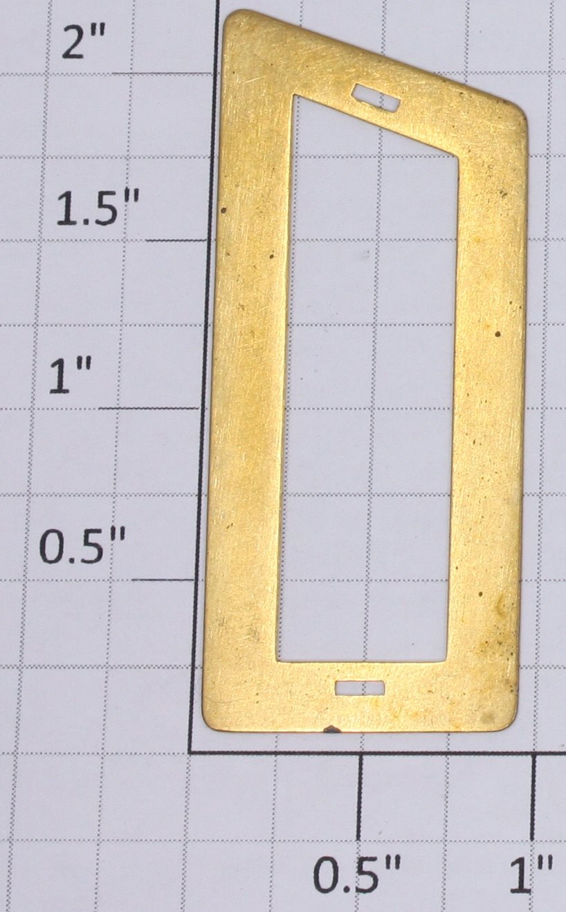 Lionel 400E-20 Brass Cab Window Frame (Repro-Brass)