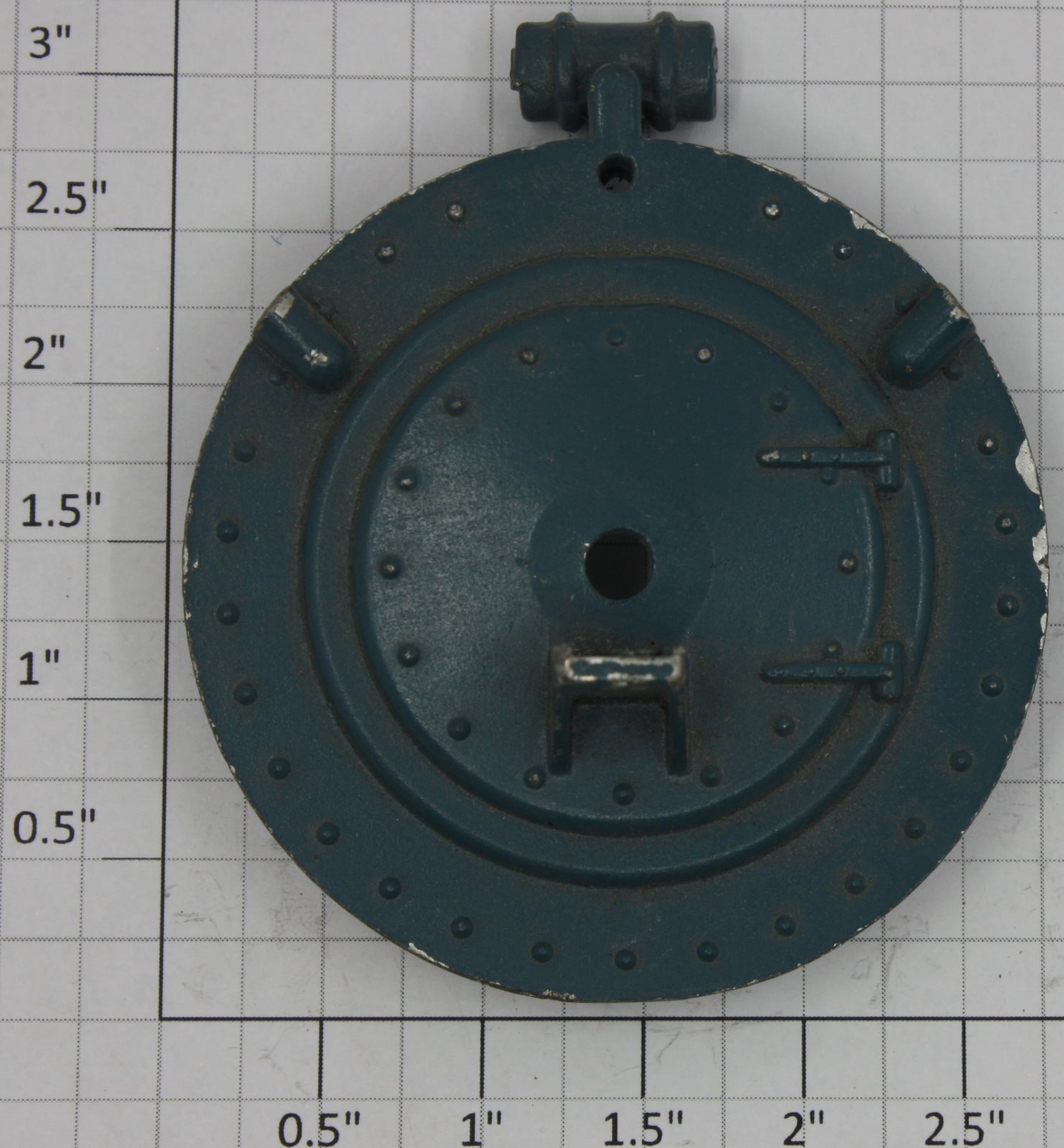 Lionel 390-65 Blue Boiler Front (Repro-Blue)
