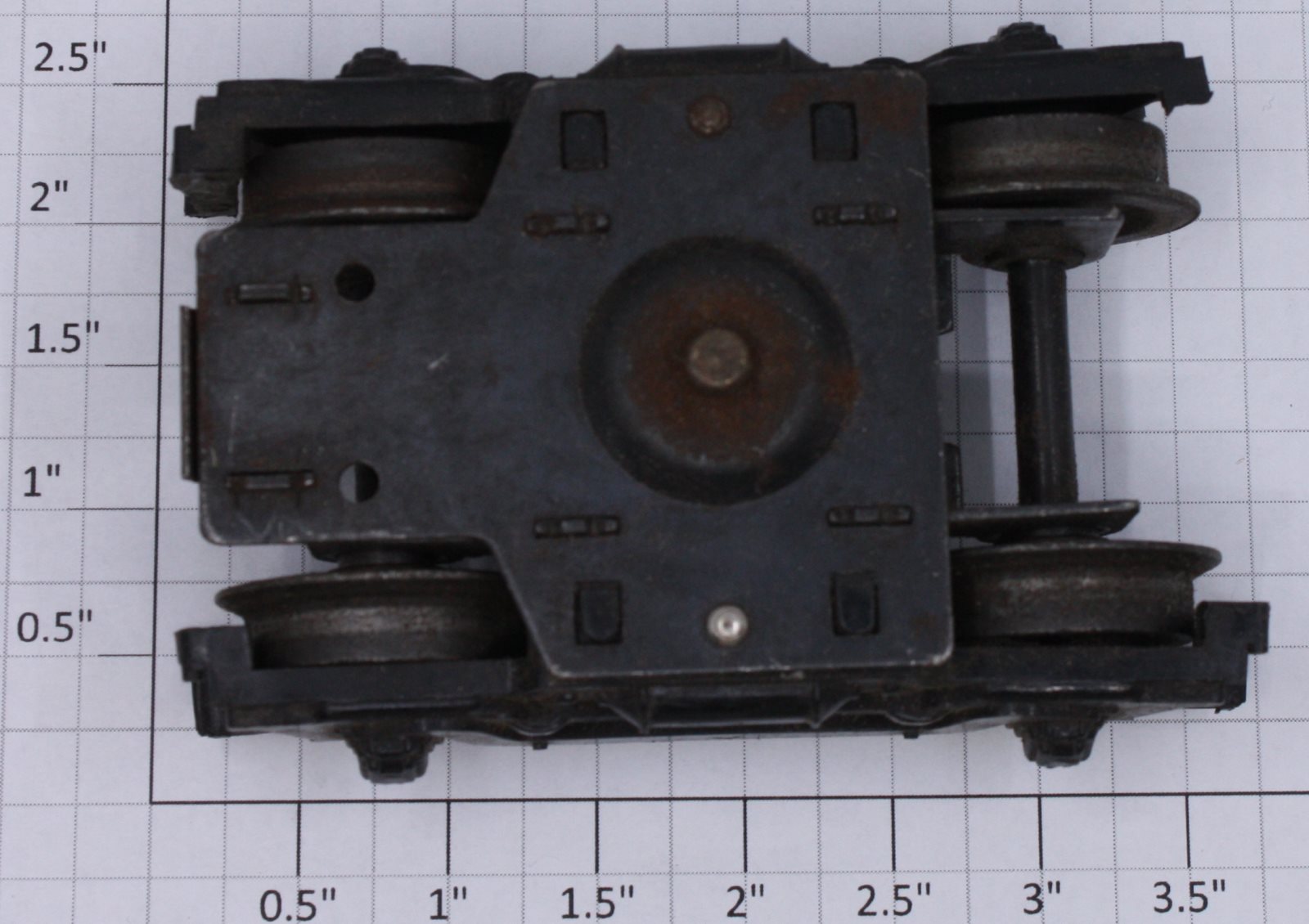 Lionel 204-38 Front Alco Diesel Coupler Truck-No Couper Arm Incomplete (Original)