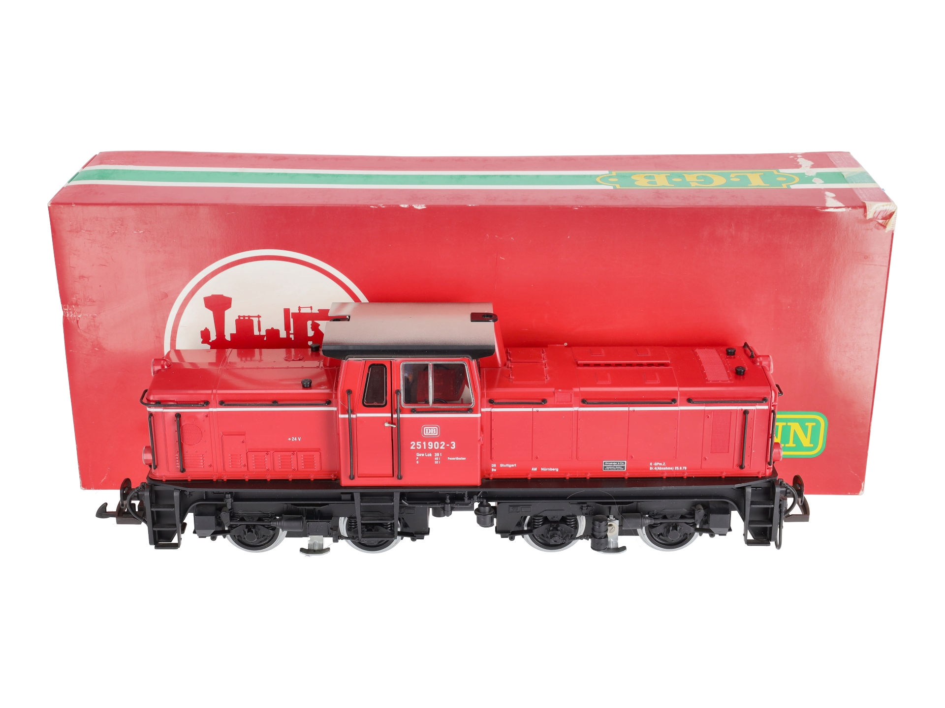 LGB 2051 G Scale German Federal Railway Diesel Locomotive #251902