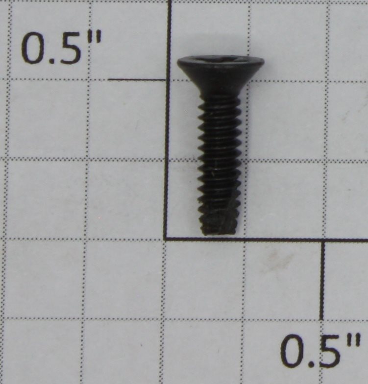 Lionel 8753-325 #6-32 x 9/16" Black Phillips Flat Head Machine Screw (Reproduction)