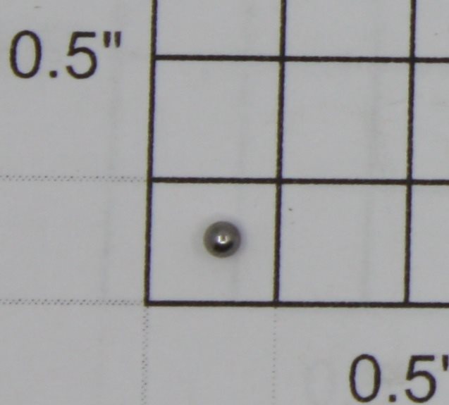 Lionel 600-110 O 5/64" Armature Ball Bearing (Reproduction)