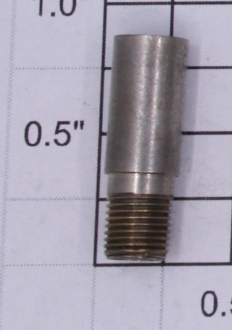 Lionel 400E-114 Nickel Brush Tube-No Nut or Spacer Clip (Repro-Nickel)