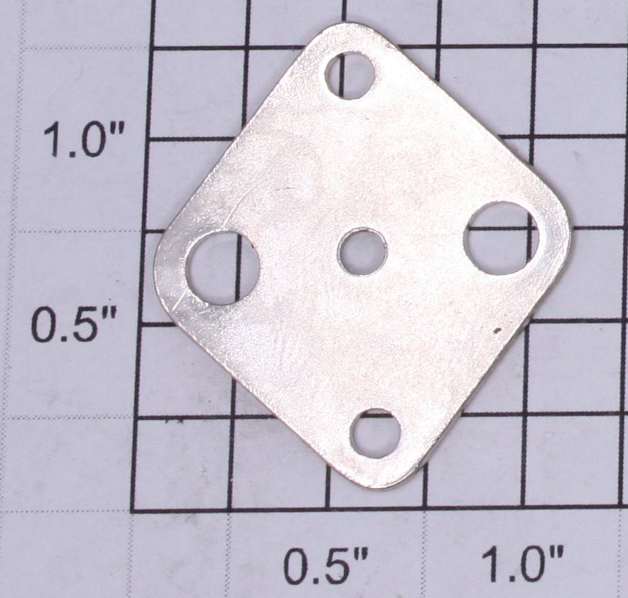 Lionel 400E-139 Nickel Gear Plate (Repro-Nickel)