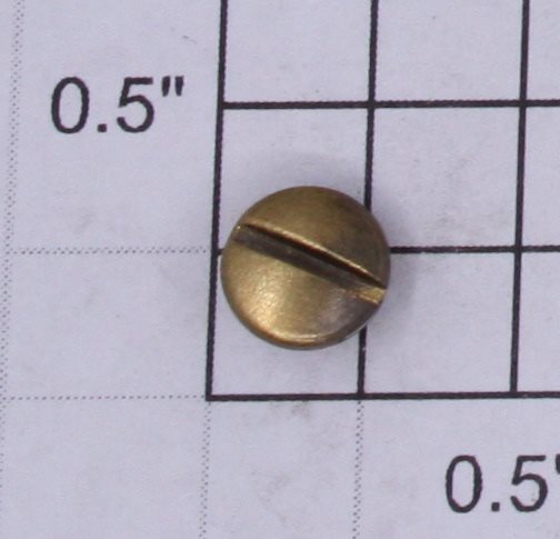 Lionel 400E-115 Brass Brush Tube Screw (Reproduction)