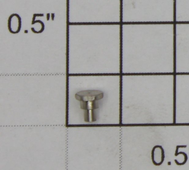 Lionel 700E-55 Valve Gear Eccentric Rod Rivet - Shortest (Reproduction)