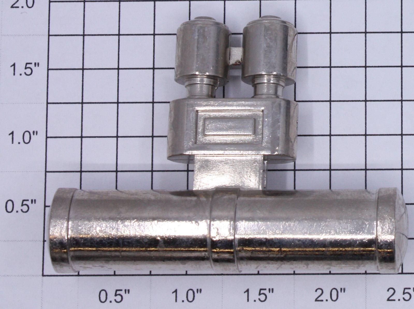 Lionel 400E-97 Standard Gauge Nickel Air Pump (Repro-Nickel)
