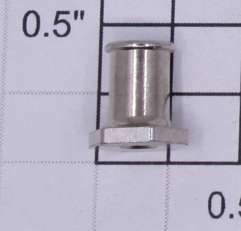 Lionel 400E-44 Standard Gauge Nickel Hex Flag Holder Stanchion Fits 220 400E (Repro-Nickel)