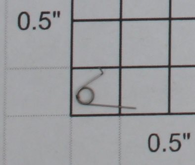 Lionel 480-16 Coupler Spring (TC-22) (Reproduction)